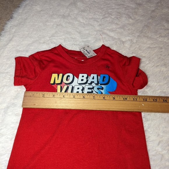 Nwt Bold blue boys no bad vibes t-shirts - Picture 6 of 12